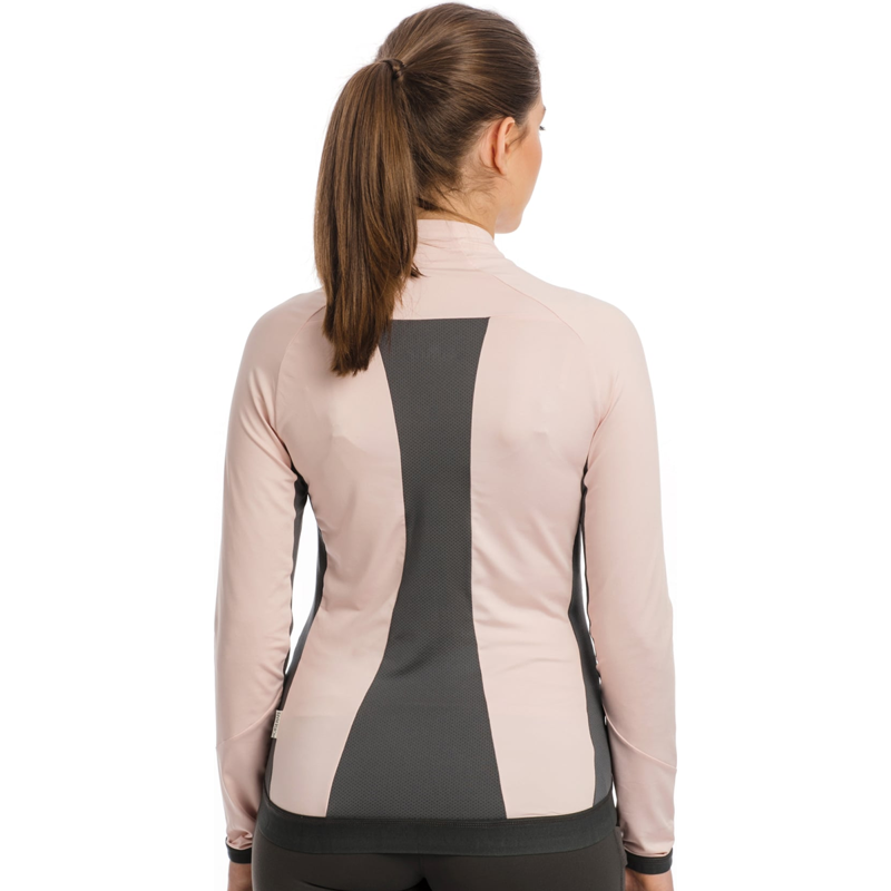 Horseware Lana Technical Full Zip Top - Rosewater/Charcoal-1